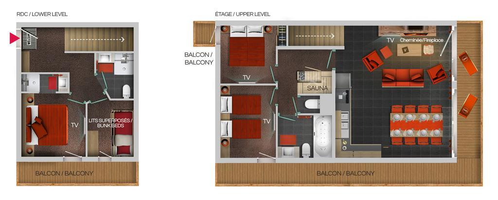 Chalets Montana Airelles Tignes Kültér fotó