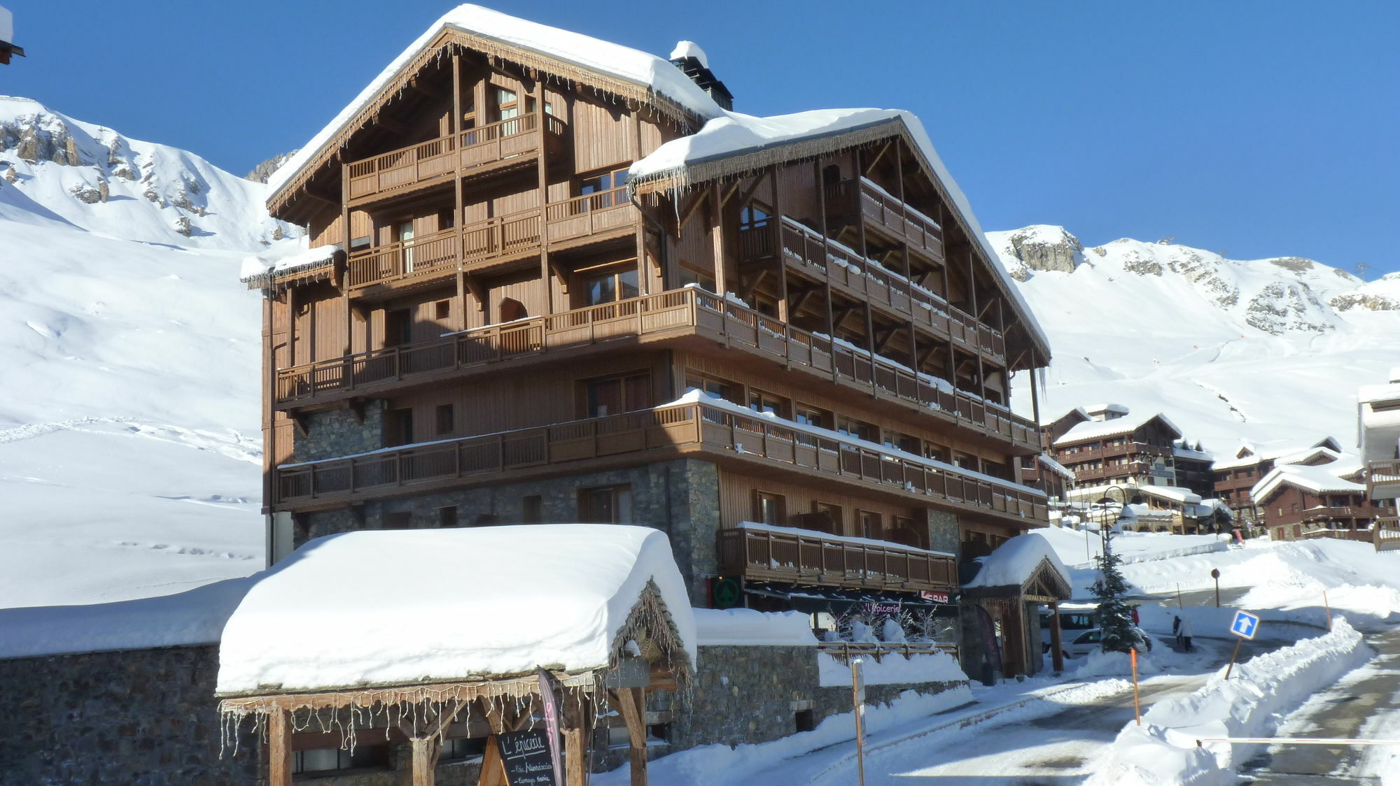 Chalets Montana Airelles Tignes Kültér fotó